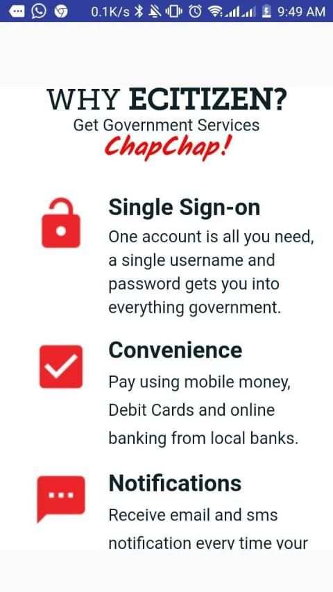 Ecitizen Ke screenshot 3