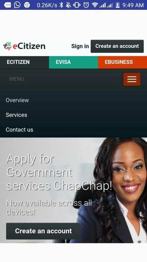 Ecitizen Ke screenshot 1