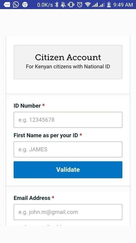 Ecitizen Ke screenshot 2