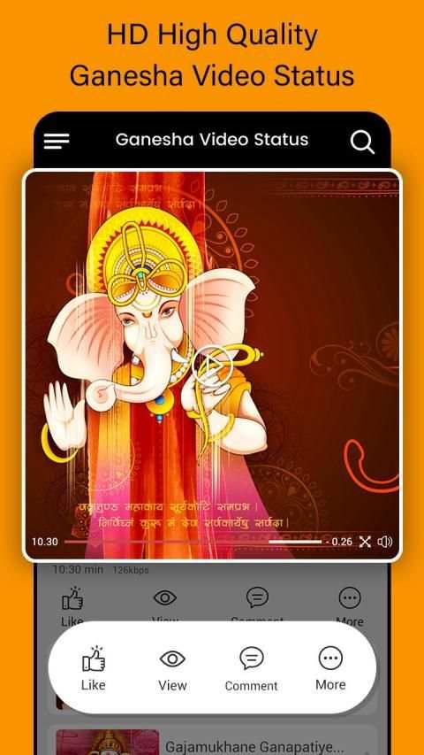 Ganesh Video Status - Ganesh Chaturthi screenshot 2