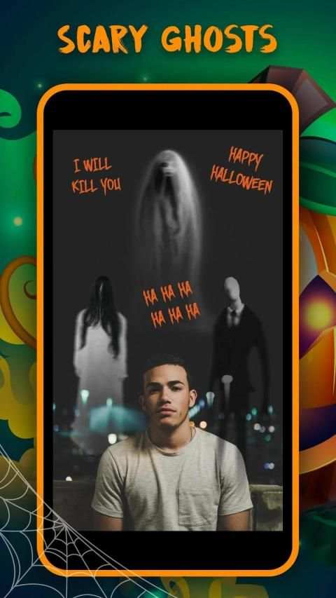 Halloween Selfie Face Editor screenshot 4