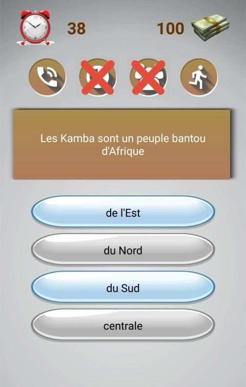 Afrique Millionnaire Quizz screenshot 5