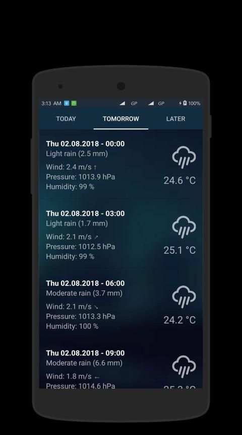Weather App screenshot 2