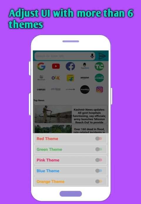 Rocket Browser- "Rocket Your Pocket" screenshot 1