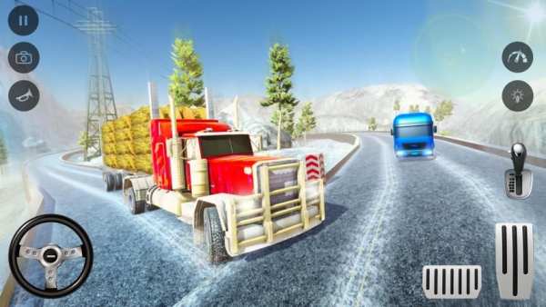 Truck Driving Games Simulator - Truck Games 2019 स्क्रीनशॉट 1