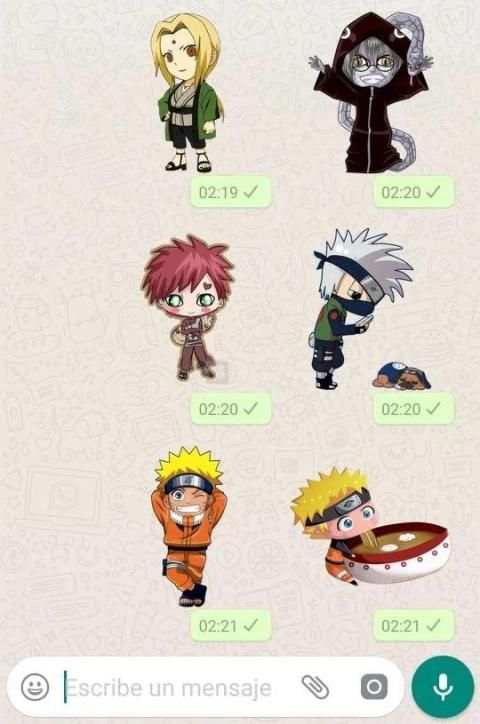 Stickers Naruto para WhatsApp screenshot 5