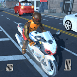 ikon Bike Rider Traffic Motor Racing - Rider Racing 3D
