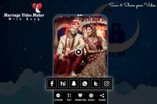 Marriage Video Maker with Song स्क्रीनशॉट 7