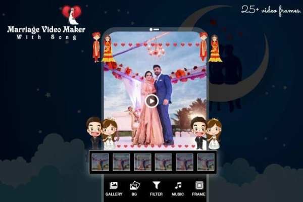 Marriage Video Maker with Song स्क्रीनशॉट 4