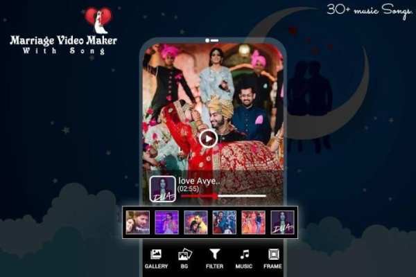 Marriage Video Maker with Song स्क्रीनशॉट 3