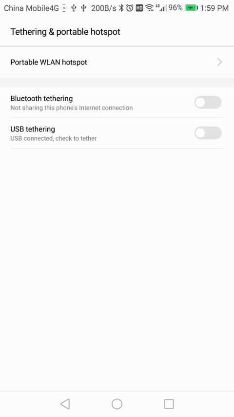 Enable Tethering screenshot 5