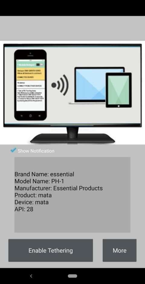 Enable Tethering screenshot 3