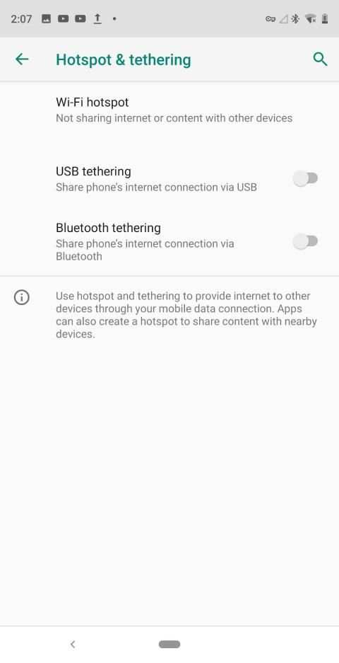 Enable Tethering स्क्रीनशॉट 2