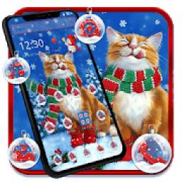 Snow Scarf Christmas Cat Theme 1.1.2