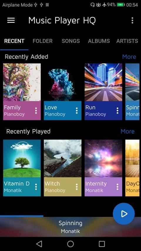 Music Player स्क्रीनशॉट 6