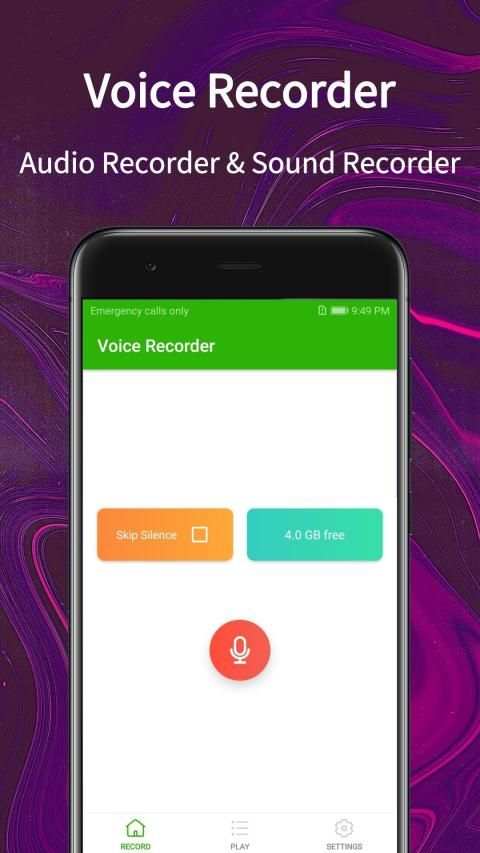 Voice Recorder - Audio Recorder & Sound Recorder स्क्रीनशॉट 1