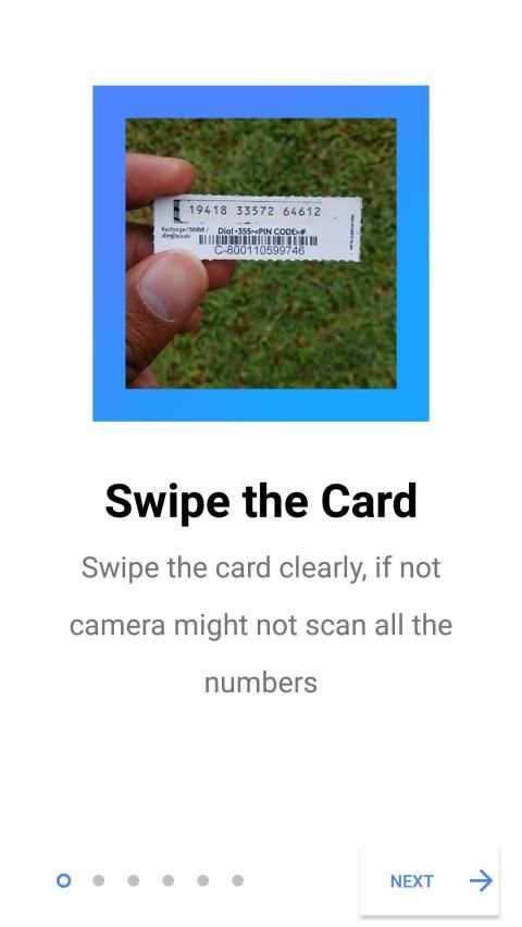 Recharge Card Scanner स्क्रीनशॉट 6