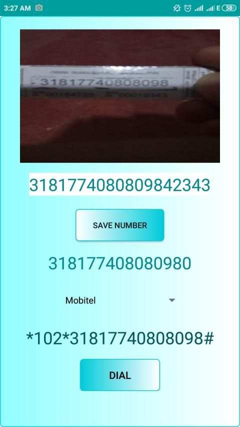 Recharge Card Scanner screenshot 7