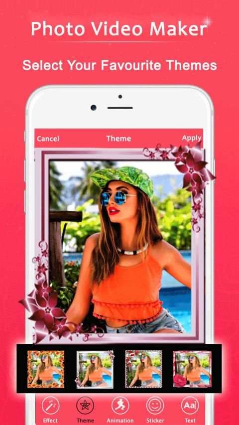 Photo Video Maker With Music - Movie Maker स्क्रीनशॉट 5