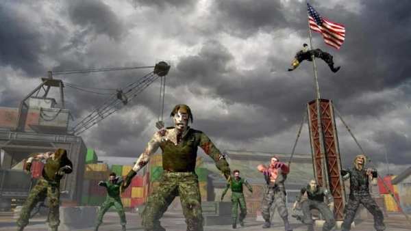 Zombie Shooter: Dead Army War screenshot 1
