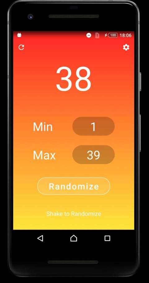 Beautiful Random Number स्क्रीनशॉट 1