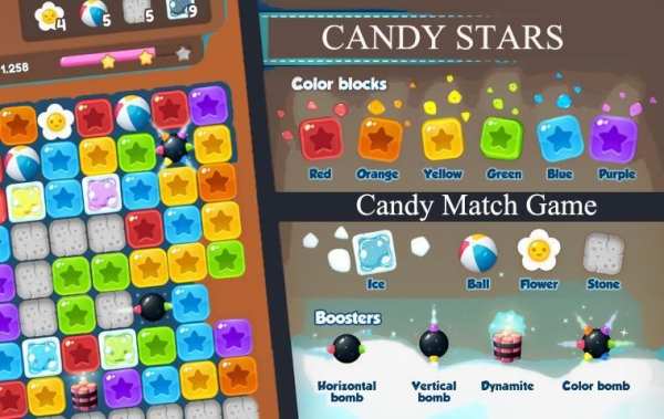 Candy Stars - Candy Candy स्क्रीनशॉट 4