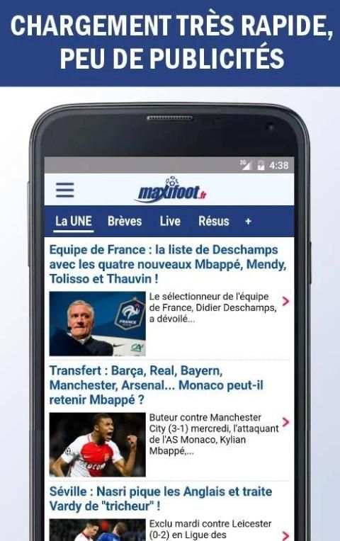Mercato foot par Maxifoot screenshot 1