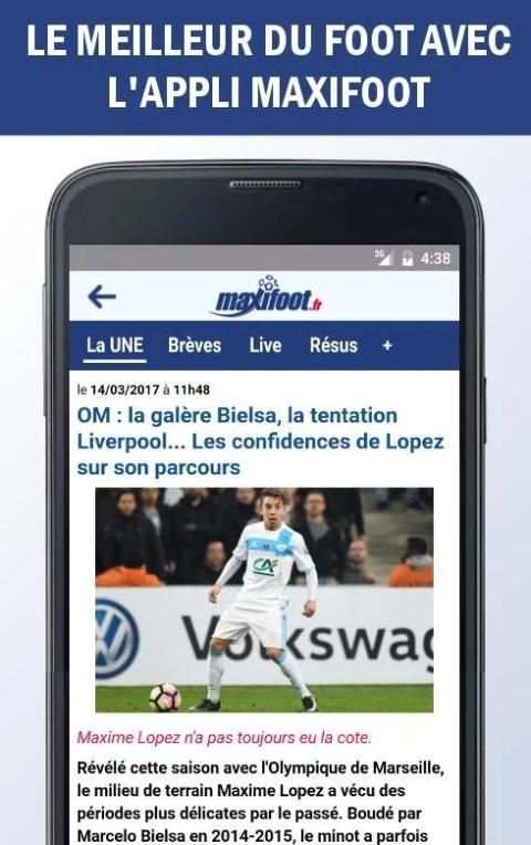 Mercato foot par Maxifoot screenshot 6
