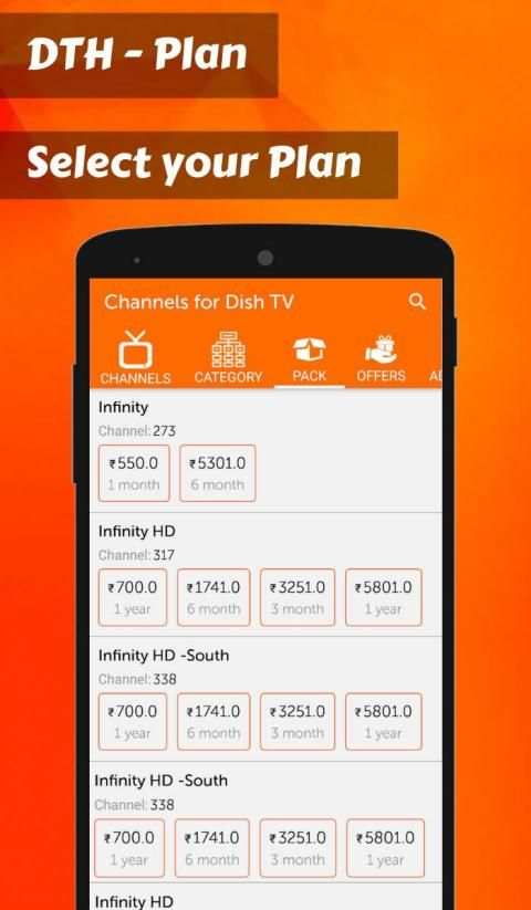 App for Dish India Channels-Dish tv Channels List screenshot 4