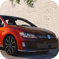 Driving Volkswagen Golf New Simulator