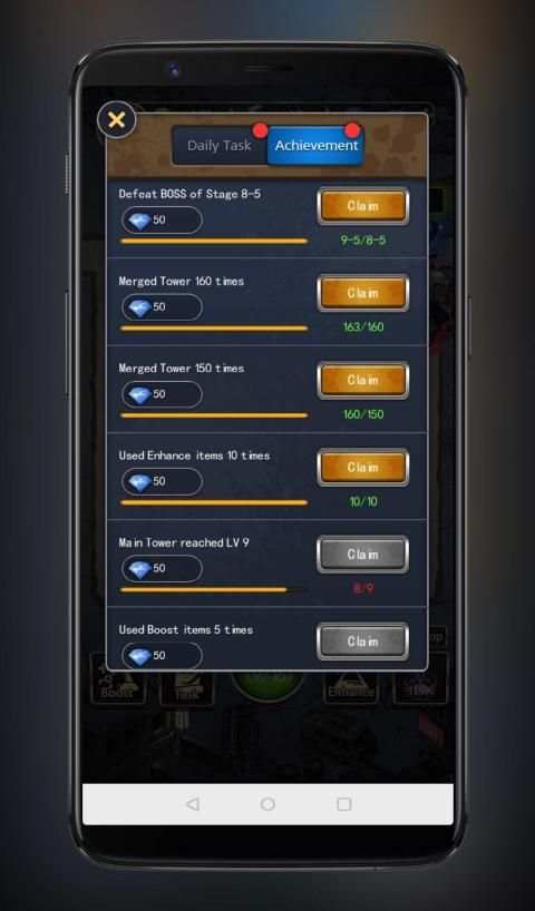 Zombie War - Merge TD screenshot 2