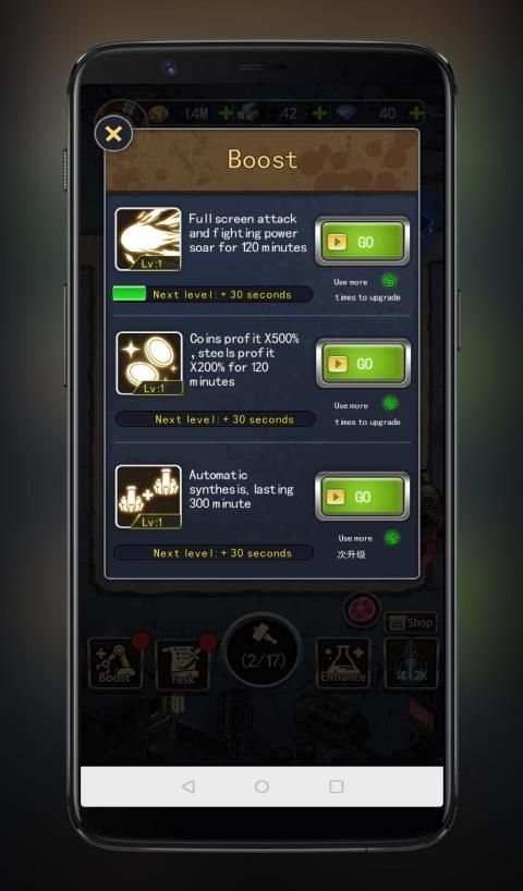 Zombie War - Merge TD screenshot 1