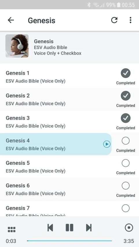 English Audio Bible - ESV स्क्रीनशॉट 5