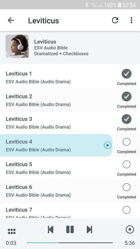 English Audio Bible - ESV स्क्रीनशॉट 19