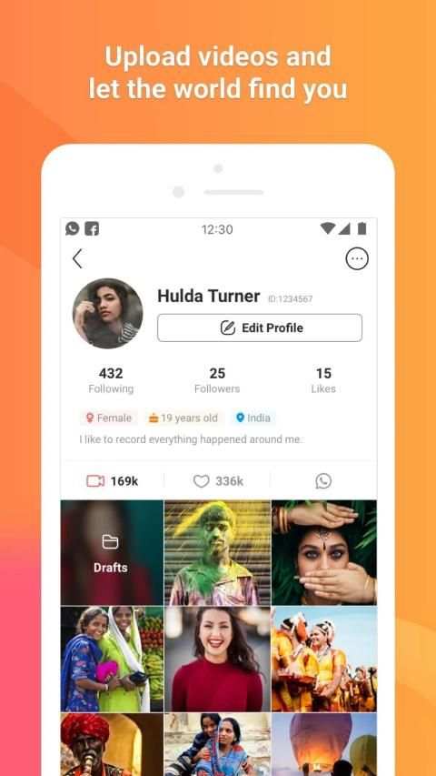 Vaka - Trending 、Funny Video & Video Editor screenshot 1