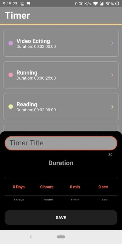 Clocks Running स्क्रीनशॉट 4