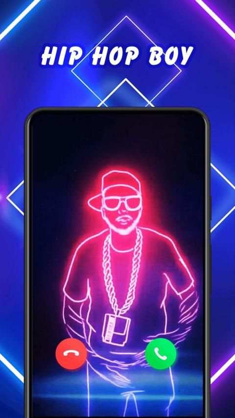 Color Call Flash - Call Screen Theme & Flash Alert स्क्रीनशॉट 2