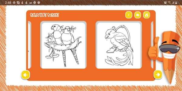 Bird Colouring screenshot 2