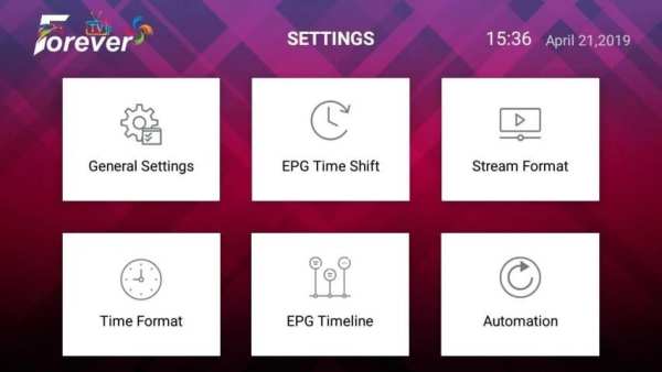 Forever IPTV screenshot 1
