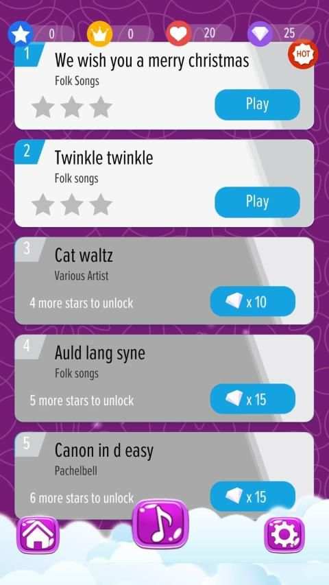 Piano púrpura screenshot 5