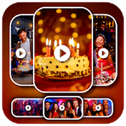 Happy Birthday Video Maker icon