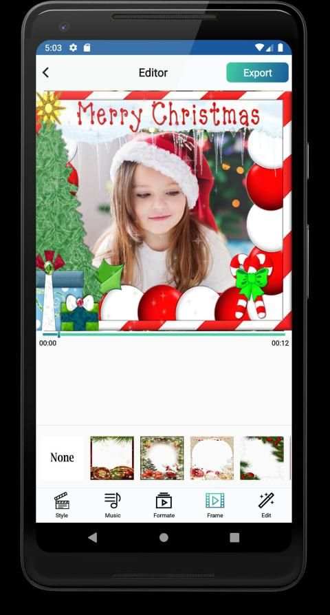 Xmax Video Maker / Christmas Video Editor screenshot 5