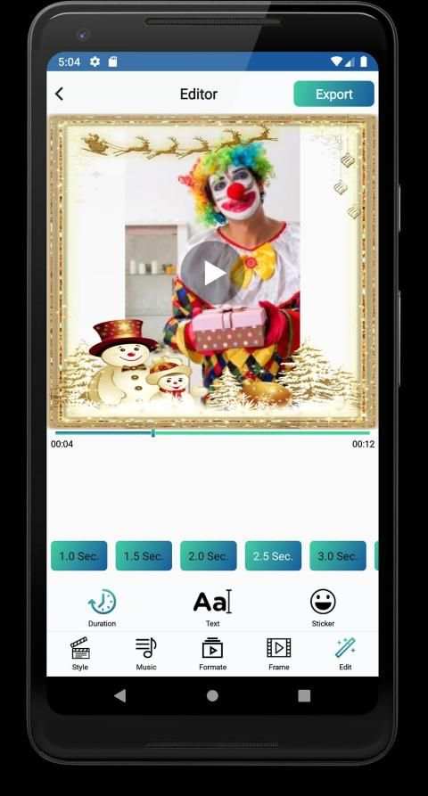 Xmax Video Maker / Christmas Video Editor screenshot 3