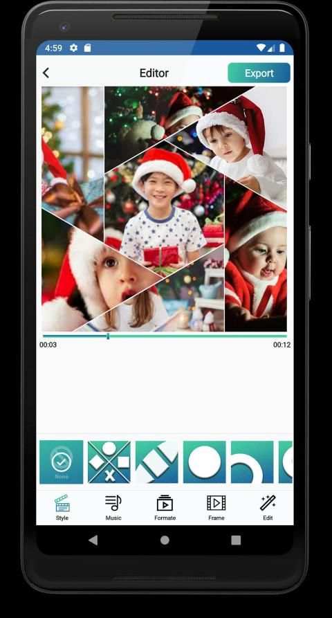 Xmax Video Maker / Christmas Video Editor screenshot 6