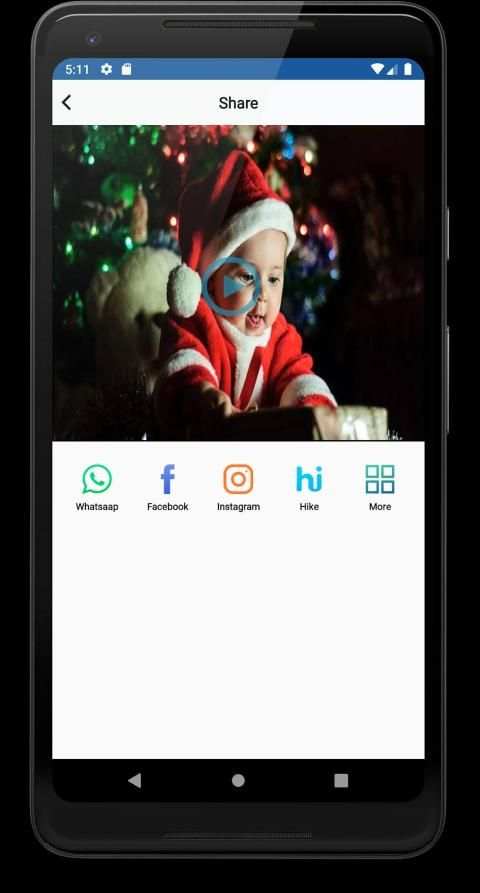 Xmax Video Maker / Christmas Video Editor screenshot 1