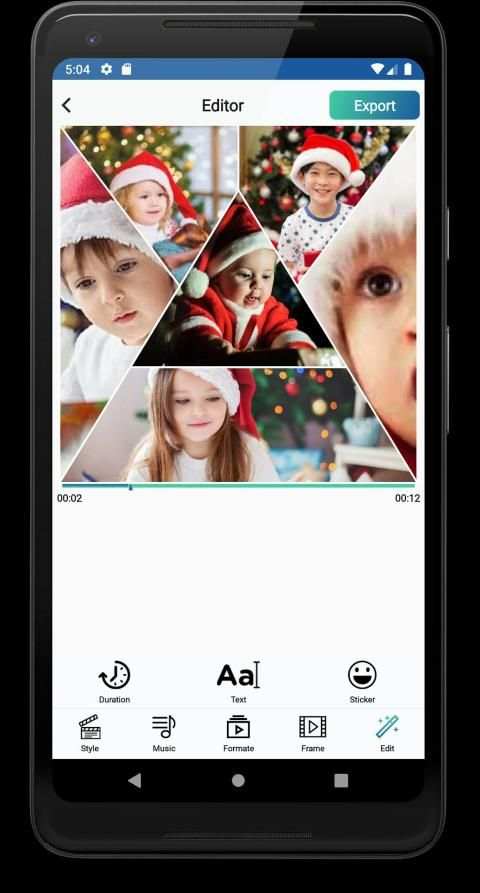 Xmax Video Maker / Christmas Video Editor screenshot 2