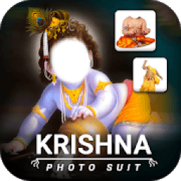 ikon Krishna Photo Suit : Janmashtami Photo Suit