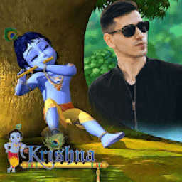 Little Krishna Photo Frame 2019 आइकन