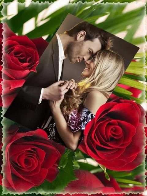 Romantic Photo Frames स्क्रीनशॉट 4