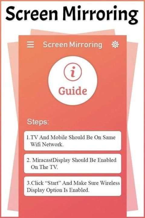 Screen Mirroring with TV - Mirror Screen स्क्रीनशॉट 4